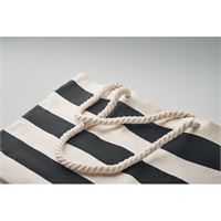 BORSA MARE IN COTONE A RIGHE